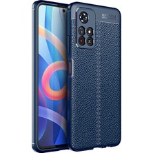 Xiaomi Redmi Note 11T 5g Kılıf Deri Görünümlü Silikon Kamera Korumalı Üstün Koruma Wolf Dizayn