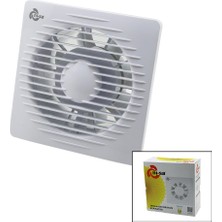 200 8inç Banyo Tuvalet Havalandırma Aspiratörü 40W 200M3/H EBT-200