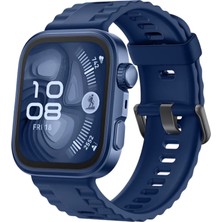 Huawei Fit 4 Nova Silikon Kordon - Lacivert