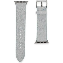 Apple Watch 42MM Starry Taşlı Kordon - Mavi