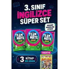 Belirtilmemiş 3.sınıf Team Mate Practice Book + Vocabulary Book + Test Book Set (Smılıng Practice Hediyeli)