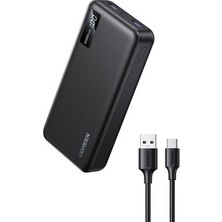 20.000 Mah Kapasiteli Hızlı Şarj Powerbank, 1 Usb-C ve 2 Usb-A