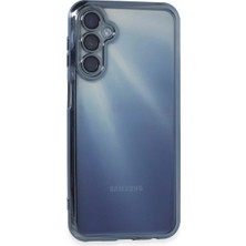 Samsung Galaxy A55 5g Kılıf Razer Lensli Silikon - Açık Mavi