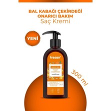 Tresan Bal Kabağı Çekirdeği Onarıcı Sülfatsız Saç Bakım Kremi 300 ml Yıpranmış Saçlar İçin Etkili