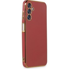 Samsung Galaxy M14 5g Kılıf Volet Silikon - Kırmızı ITDHMN-GO4823