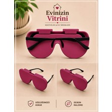 Evinizin Vitrini Silikon Gözlük Kılıfı - Gözlük Kabı - Çizilmeye Karşı Koruyucu Esnek Kılıf