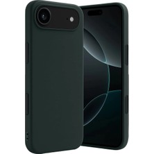 Apple iPhone 17 Air First Silikon - Koyu Yeşil