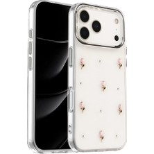 Apple iPhone 17 Pro Max Fiyonk Desenli Kapak - Desen 6