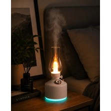 Vintage Aroma Difüzörü Nano Mist LED Işıklı Taşınabilir Nemlendirici