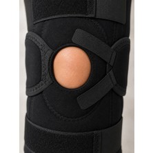 Yan Destekli Ligamentli Dizlik Açık Patella Ayarlanabilir Spor ve Günlük Kullanım