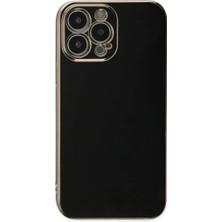 Apple iPhone 15 Pro Max Kılıf Volet Silikon - Siyah