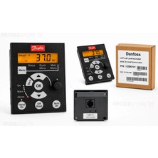 Danfoss 132B0101 Vlt Lcp 12 Potansiyometreli Lokal Kontrol Paneli