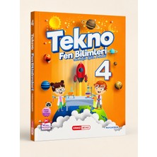Kırmızı Beyaz Yayıncılık Kırmızı Beyaz 4.sınıf Tekno Fen Bilimleri Teknoloji Eğitim Destekli