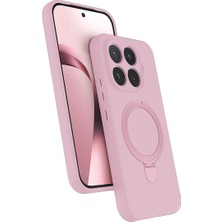 Xiaomi Mi 17T Regal Magsafe Standlı Kapak - Açık Pembe