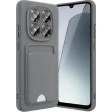 Xiaomi Redmi Note 15 Pro 4g Kelvin Kartvizitli Silikon - Gri