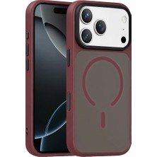Joko Apple Iphone 18 Pro Max Megane Magsafe Kapak - Bordo