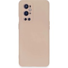 One Plus 9 Pro Kılıf Nano Içi Kadife Silikon - Pudra