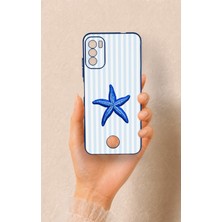 Vip Case Reeder S19 Max Pro S Uyumlu Mavi Deniz Yıldızı Desenli Silikon Kılıf