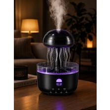 Rgb Işıklı Denizanası Hava Nemlendirici Ultrasonik Buhar Makinesi 2h 4h 8h Zamanlayıcılı