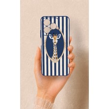 Vip Case Realme C53 Uyumlu Zürafa Desenli Silikon Kılıf