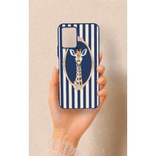 Vip Case Vivo Y21 Uyumlu Zürafa Desenli Silikon Kılıf