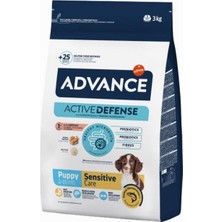 Puppy Sensitive Somonlu Yavru Köpek Maması 12KG ( Actıve Defense Advance )