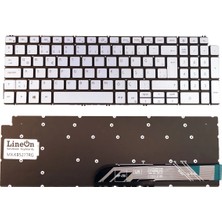LineOn Dell Vostro 7590 Notebook Klavye Gümüş