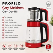 Profilo TTP4702 Kırmızı Çay Makinesi