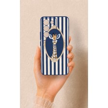 Vip Case Vivo V30 Lite Uyumlu Zürafa Desenli Silikon Kılıf