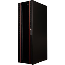 Lande 42U 19” 600X1000 Dikili Tip Server Kabini / Bilgisayar Dolabı (Siyah)