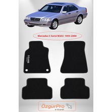 Rizline Mercedes C Serisi W202 1993-2000 Araca Özel Halı Paspas Klipsli
