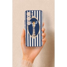 Vip Case Vivo V40 Lite 5g Uyumlu Zürafa Desenli Silikon Kılıf