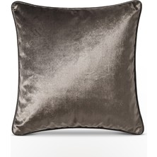 Lidoma Home "veléa" Parlak Kadife Dokulu Kırlent Kılıfı - 45X45