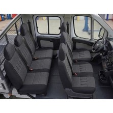Nemu Ford Transit 350 L Duratorq Çift Kabin Kamyonet 5+1 Koltuk Kılıfı