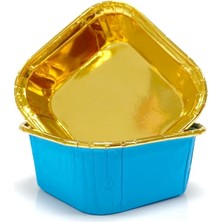 Dolphin 25LI Muffin Kalıbı - Cupcake Kalıpları, Su Geçirmez ve Yağ Geçirmez Pişirme Kağıtları, Ev ve