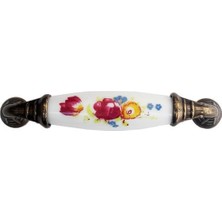 Uravas Store Klasik Silindir Kulp Antik 96 mm