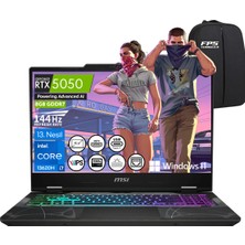MSI Msı Cyborg 15 B13WEKG-1096XTRNN I7-13620H RTX5050 32GB Ram 2tb SSD 15.6" Fhd IPS 144Hz W11 Taşınabilir Bilgisayar