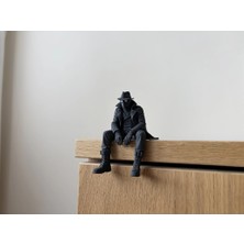 Renibo Spider-Man Noir Dekoratif Koleksiyon Figürü -  Siyah Heykel / Raf Figürü - Koleksiyonluk Siyah Casus Örümcek Maket Oyuncak