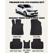Feyza Oto Renault Reno Clio 4 Serisi 2012 - 2020 Arası Araca Özel Premium Eva Paspas Takımı 2 Yıl Garantili Araca Birebir Uyumlu Kalıplar