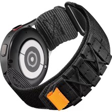 Forzacase Honor Watch 4 Pro ile Uyumlu Orbital Örgülü Halat Tasarımlı Hasır Kordon - FC1240