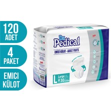 Dr. Pedical Emici Külot Büyük Boy Hasta Bezi Large 120 Adet