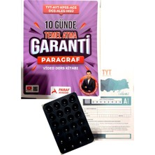 Paraf Yayınları 10 Günde Temel Atma Garanti Paragraf Tyt+Kr Akademi Tyt Denem+Vantuz