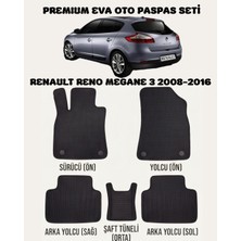 Feyza Oto Renault Reno Megane 3 Serisi 2008 - 2016 Arası Araca Özel Premium Eva Paspas Takımı 2 Yıl Garantili Araca Birebir Uyumlu Kalıplar