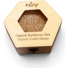 Engür Ahşap Kutulu Organik Karakovan Balı 500GR