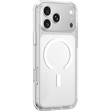 iPhone 18 Pro Max Kılıf M-Safe Özellikli Kamera Korumalı Amazingthing Minimal Lens Serisi Şeffaf