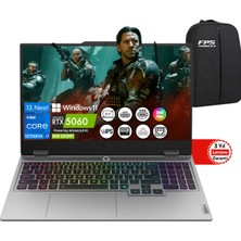Lenovo Loq 15IRX10 I7-13700HX RTX5060 24GB Ram 4tb SSD 15.6" Fhd IPS 144Hz W11 83JE00UHTR Taşınabilir Bilgisayar