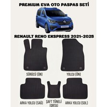 Feyza Oto Renault Reno Express Serisi 2021 - 2026 Arası Araca Özel Premium Eva Paspas Takımı 2 Yıl Garantili Araca Birebir Uyumlu Kalıplar