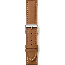 Forzacase Honor Watch 5 Pro ile Uyumlu Suni Deri Kordon Kayış - FC1243