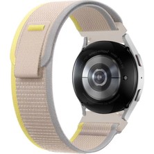 Forzacase Honor Watch 4 Pro ile Uyumlu Trail Loop Cırtlı Hasır Kumaş Kordon Kayış - FC153