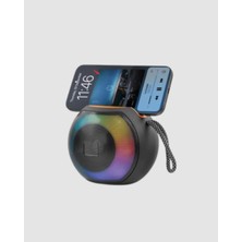 Bluetooth 5.0 Hoparlör – Rgb Işıklı, Güçlü Bas ve 360° Surround Ses